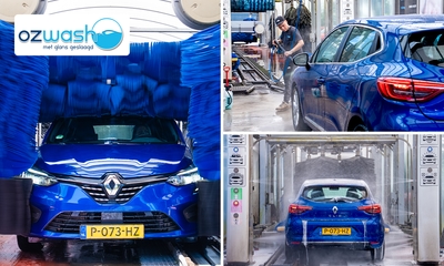 Uitgebreide autowasbeurt naar keuze
