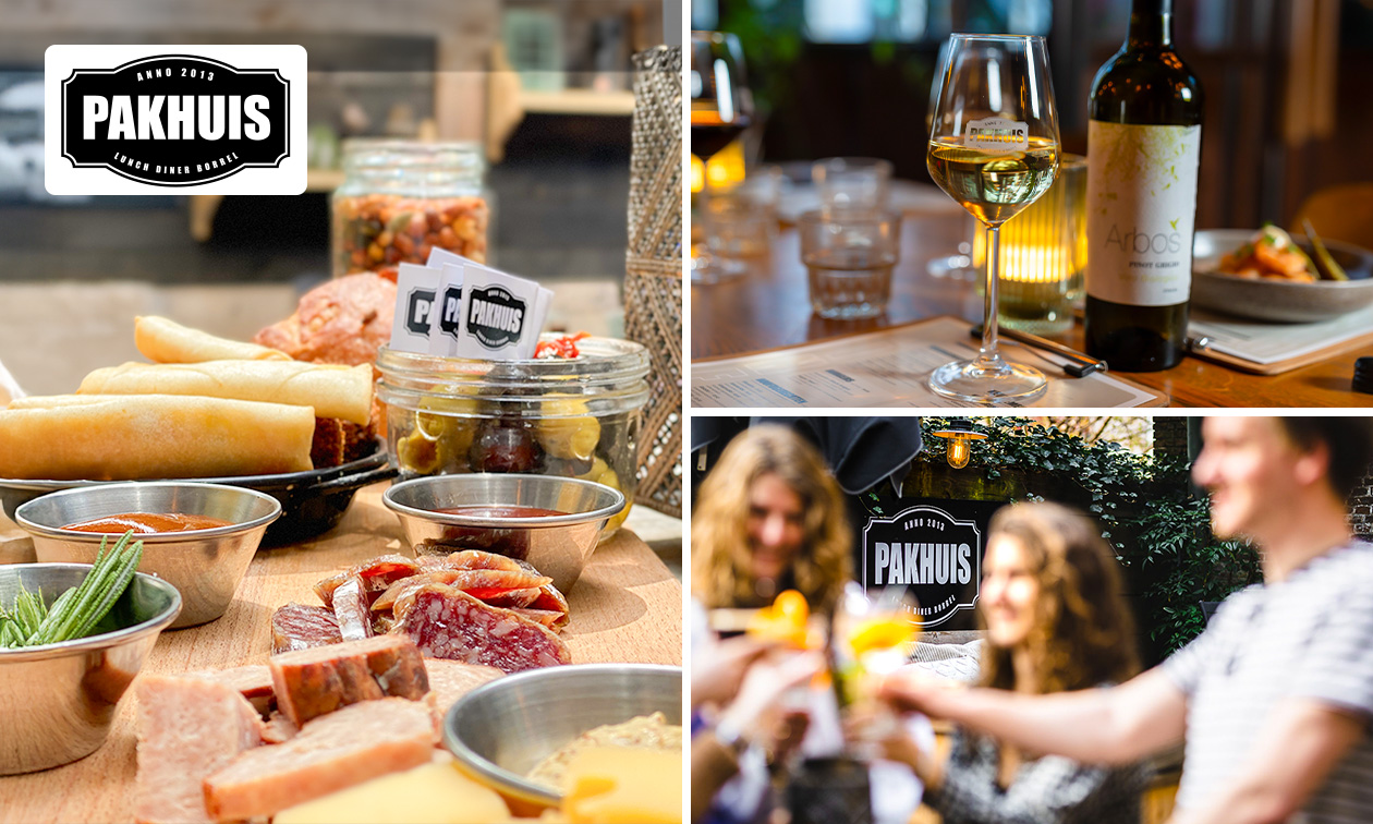 Borrelplank + drankje naar keuze in hartje Leiden