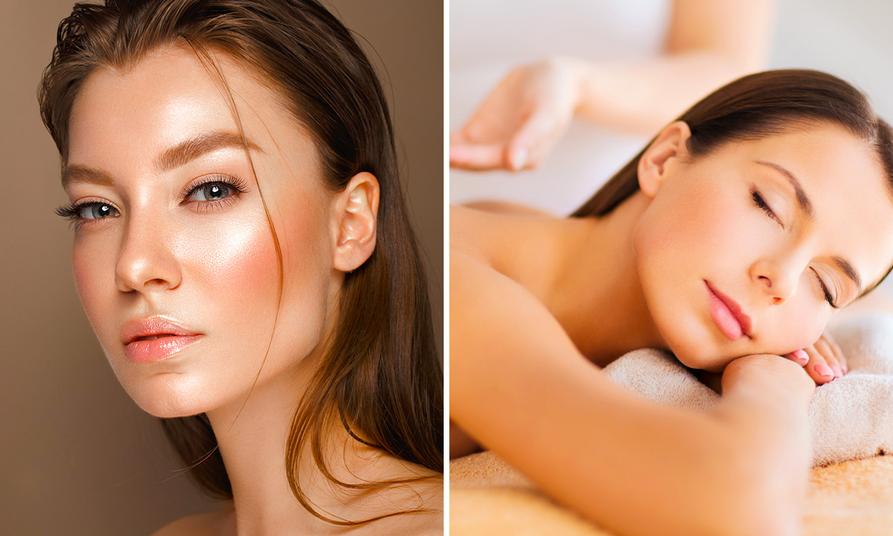 Wimperextensions + evt. touch-up of massage en gezichtsbehandeling