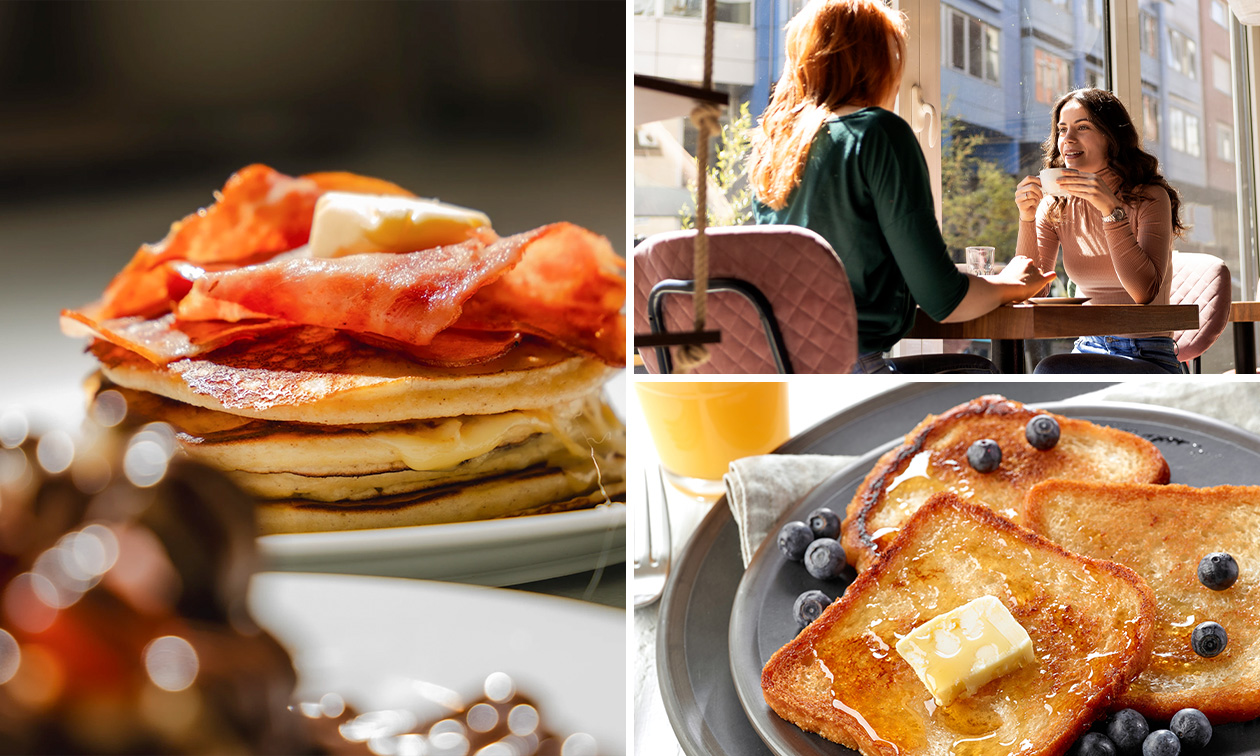 Ontbijt of lunch bij Pancakes by June