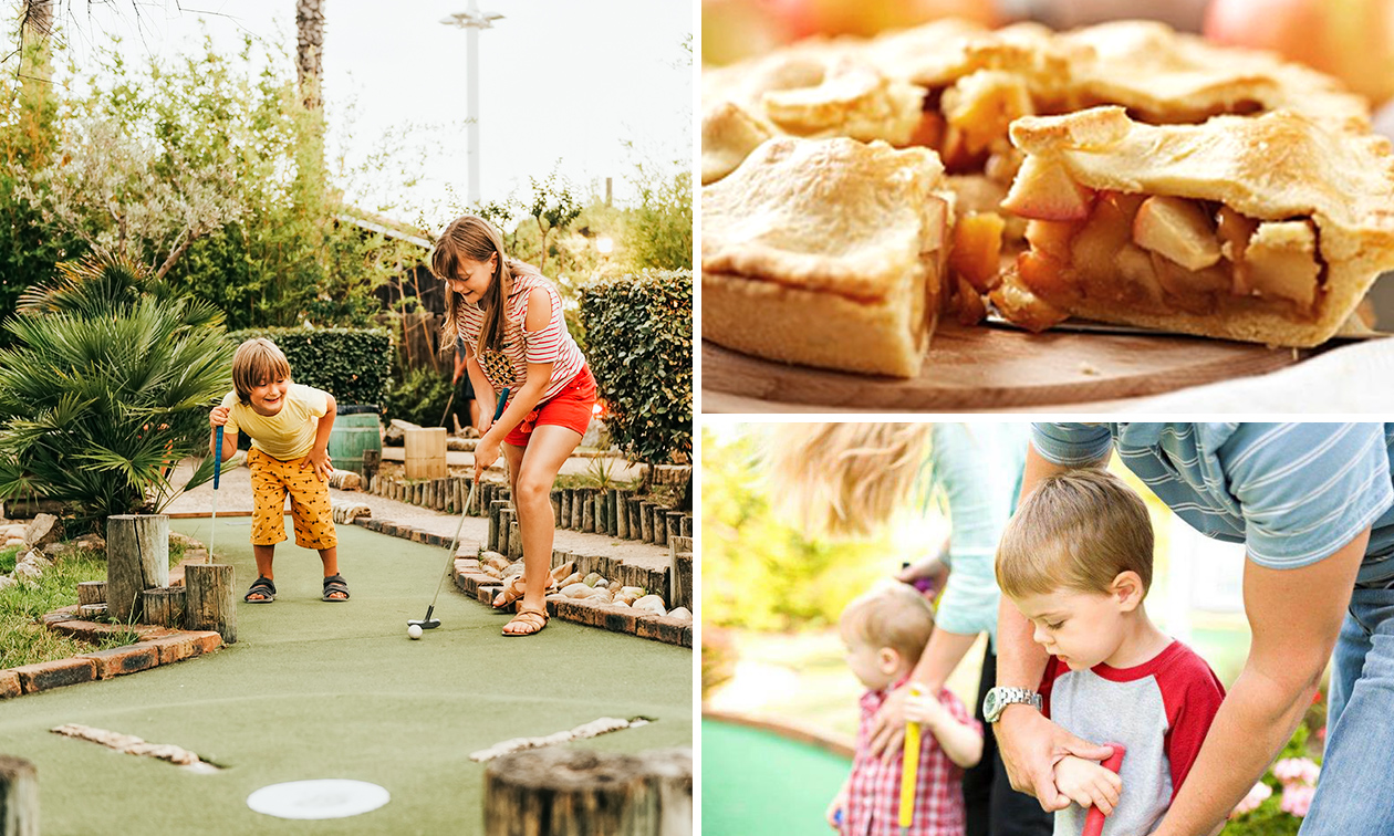 Adventuregolf of wandeling + koffie/thee en gebak bij De Boswachter