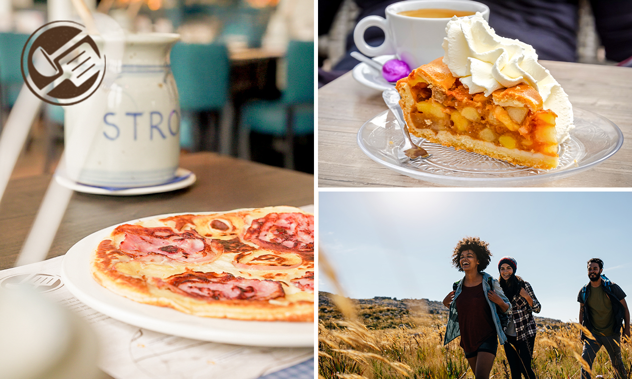 Wandelarrangement incl. gebak + warme drank + pannenkoek