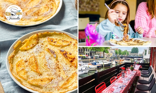 2-gangen pannenkoekenlunch of -diner in Gorinchem