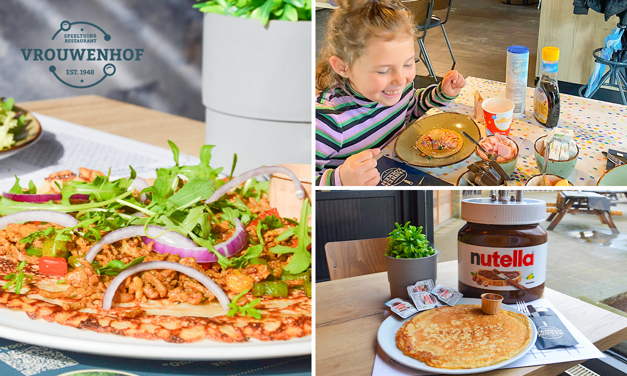 Onbeperkt pannenkoeken (1,5u) bij Vrouwenhof