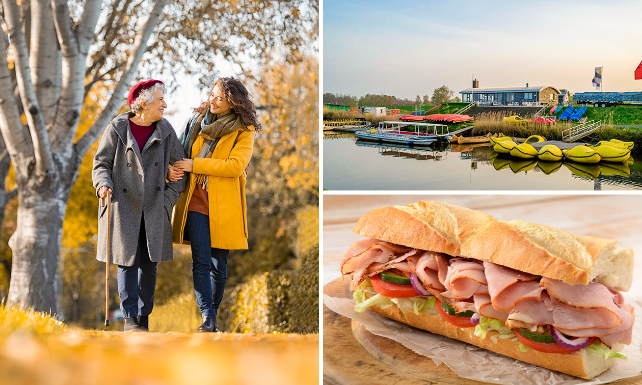 Wandelarrangement + 2-gangenlunch bij Panorama Paviljoen