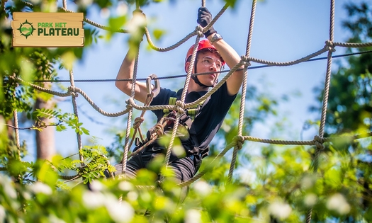 Toegang tot het klimbos (2 uur) bij Park het Plateau