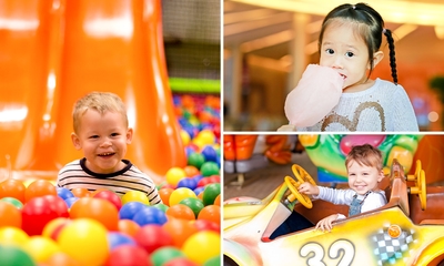 Entrée enfant (1 à 12 ans) au parc de jeux + collation à La Louvière