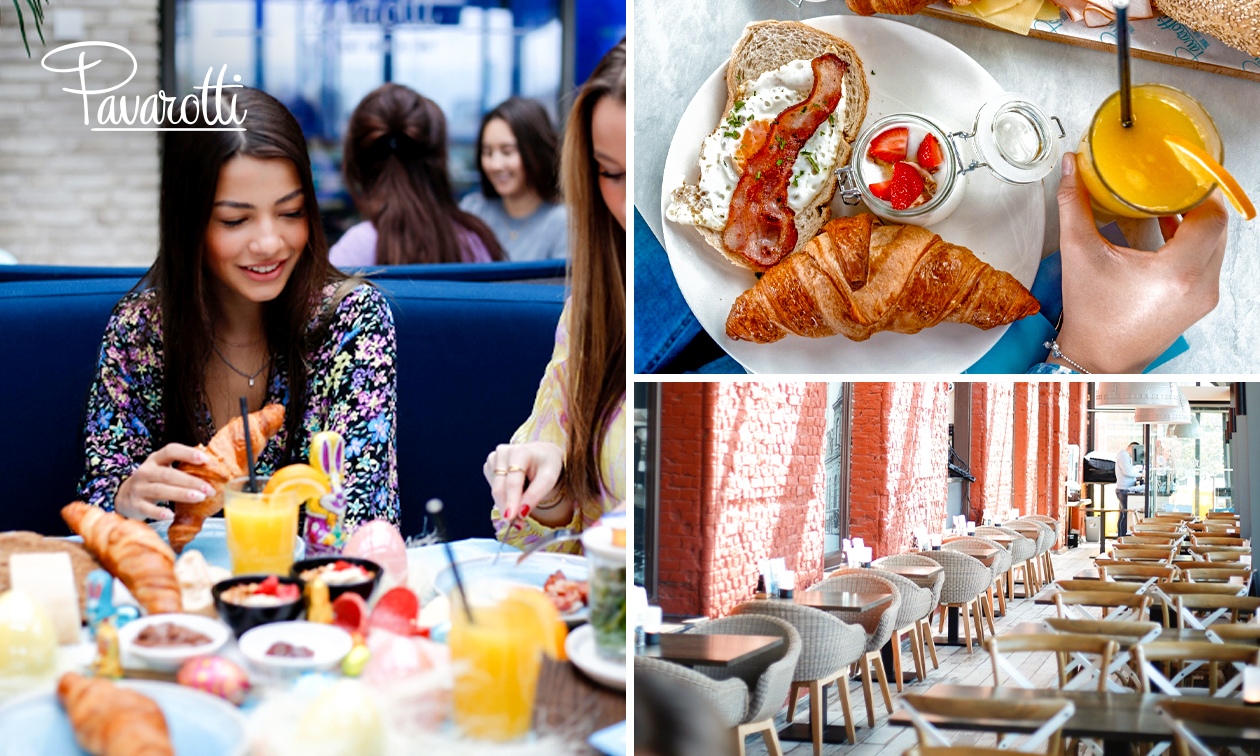 Ontbijt naar keuze bij Pavarotti aan het strand van Kijkduin