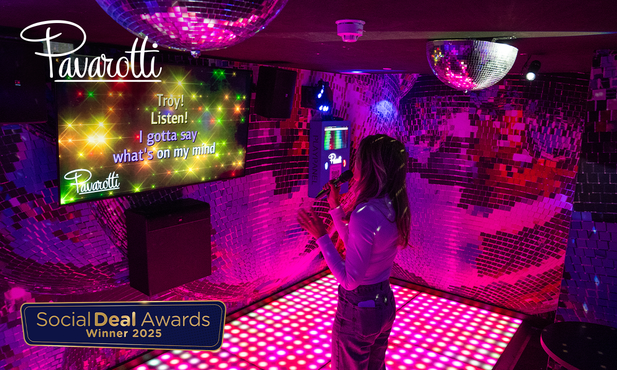 Karaoke voor 6 tot 25 pers. (55 min) bij Pavarotti Kijkduin