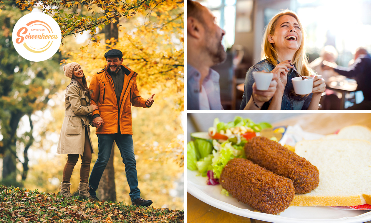 Wandelarrangement incl. 2-gangenlunch bij Paviljoen Schoonhoven