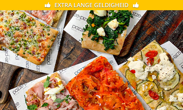 Afhalen: pizzaproeverij bij Pazze e Pizza Afhalen: pizzaproeverij bij Pazze e Pizza