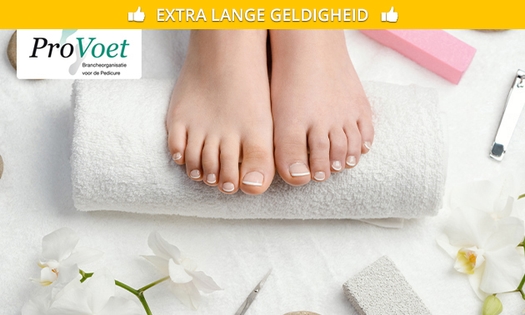 Pedicurebehandeling + evt. gellak