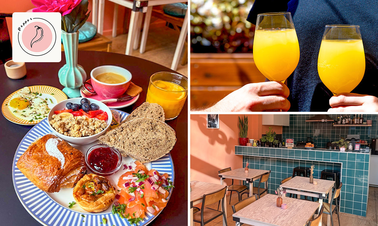 Brunch + mimosa