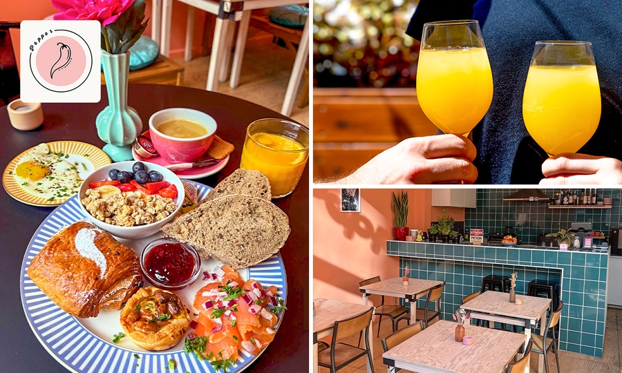 Brunch + mimosa