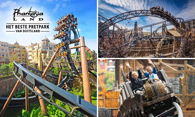 Entreeticket Phantasialand (+ extra gratis ticket) Entreeticket Phantasialand (+ extra gratis ticket)