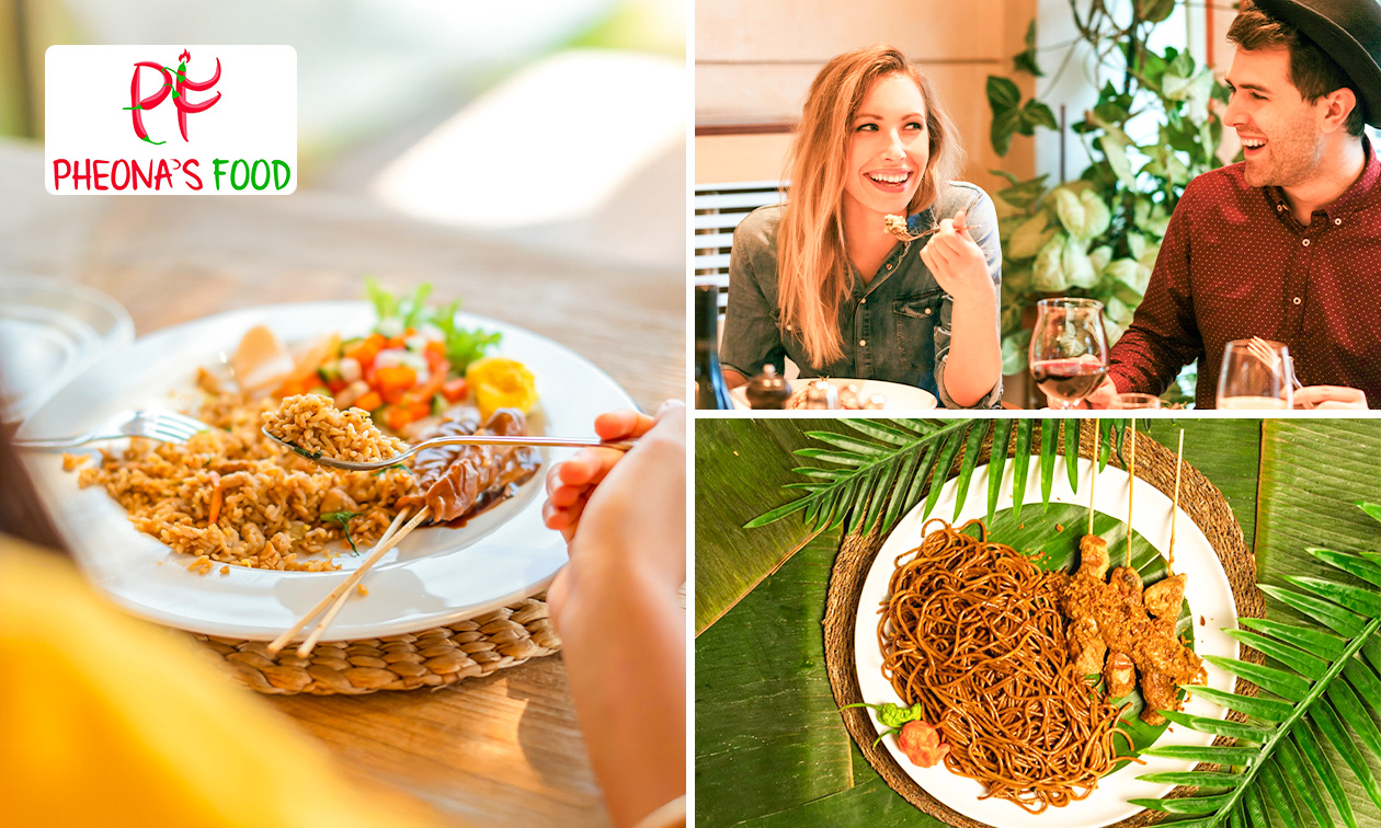 Surinaamse 2-gangen keuzelunch of 2-gangen keuzediner