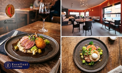 Menu en 3 ou 4 services à Sombreffe