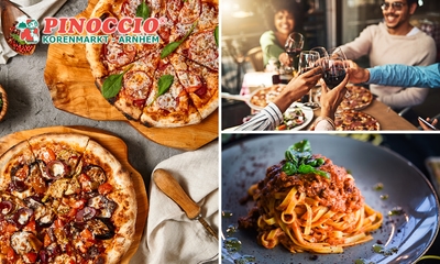 3-gangen keuzediner + brood bij Pinoccio de Korenmarkt