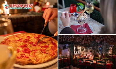 3-gangen keuzediner + brood bij Pinoccio de Korenmarkt