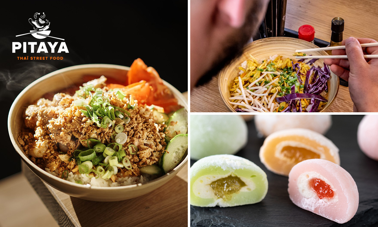 Thais 3-gangendiner à la carte bij Pitaya
