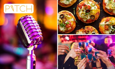 Privé-karaoke (1 uur) + pizzetta + 1 shot