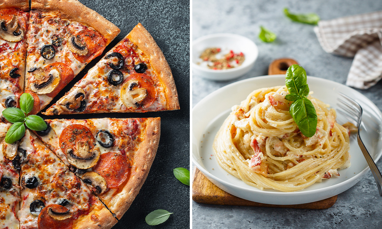 Pizza of pasta naar keuze voor afhaal bij Pizza e Pasta