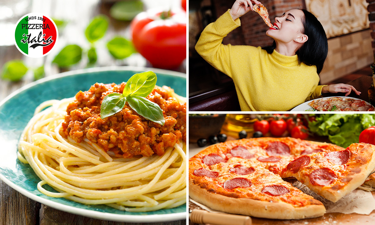 Italiaans 3-gangen keuzediner bij Pizzeria Italia