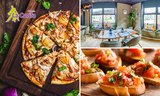 Italiaans 2-gangen keuzediner bij Pizzeria La Copita