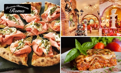 3-gangendiner (60+ keuzes) bij Pizzeria Roma