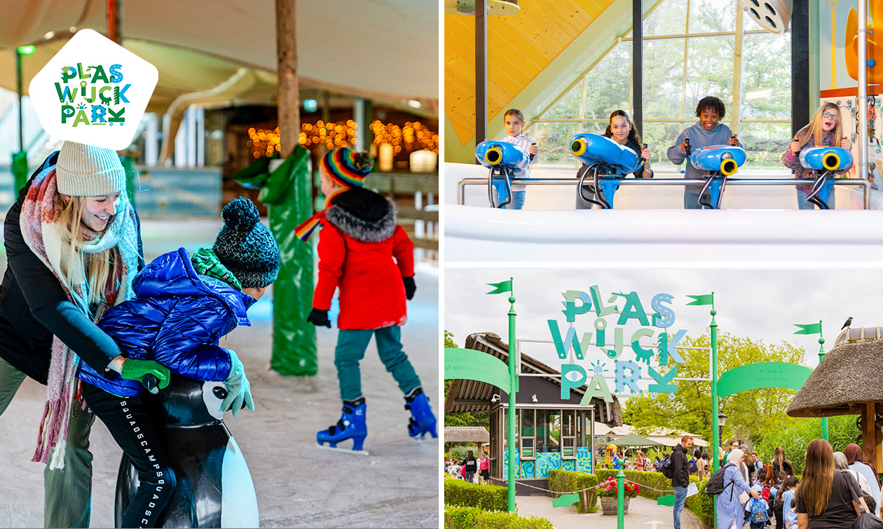 Entree Plaswijckpark inclusief schaatsen
