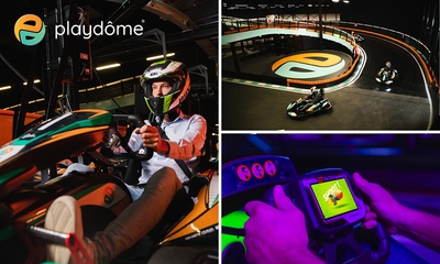 2 sessies playkarten of Game of Karts bij Playdôme Roosendaal