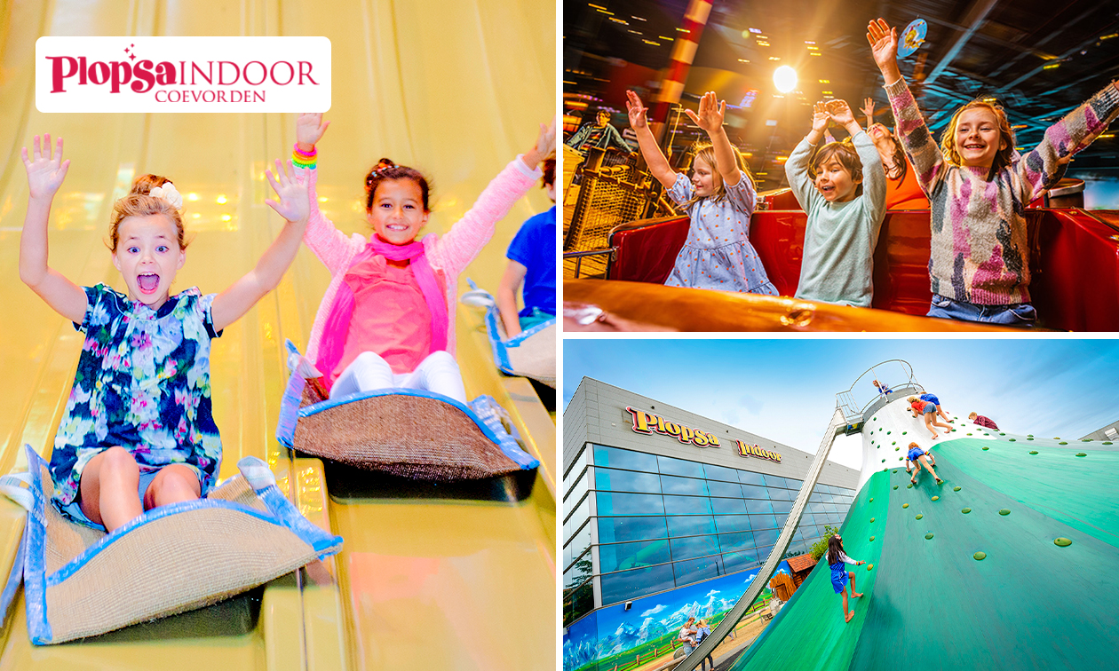 Unlimited Ticket voor Plopsa Indoor Coevorden