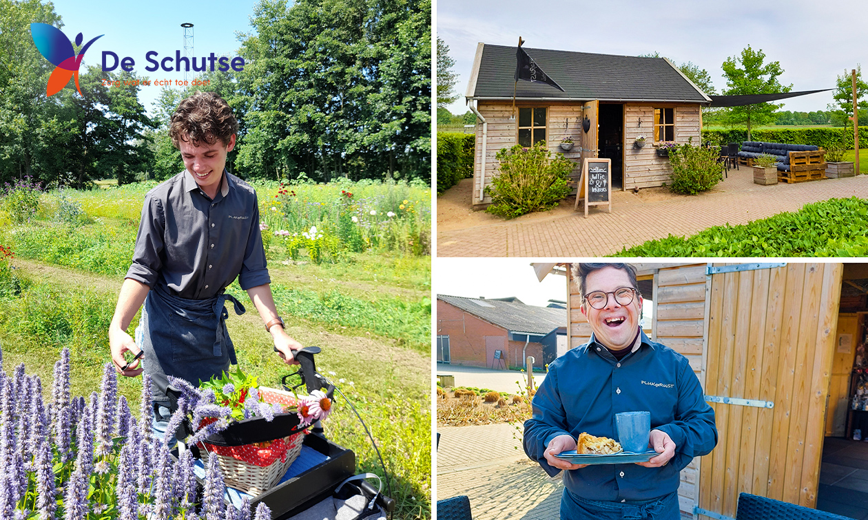 Lunchplank + koffie of thee en appeltaart bij PlukgeRust