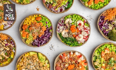 Pokébowl + frisdrank naar keuze in het centrum van Kortrijk