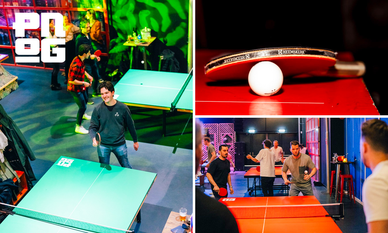 Huur pingpongtafel (2 t/m 8 personen) + evt. nacho's