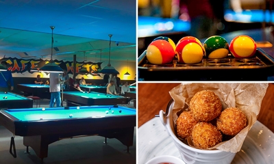 2 uur poolen + portie bitterballen bij Poolcafé de Kets