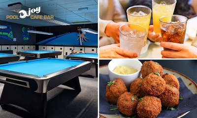 Poolen (1 of 2 uur) + bitterballen + 2 drankjes
