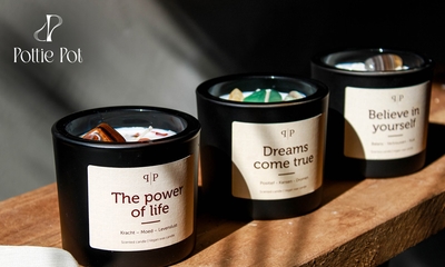 Workshop edelsteenkaars maken evt. incl. orakelkaarten + koffie/thee + lekkers (90 of 120 min)