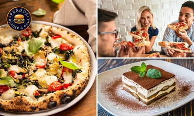 2-Gänge-Pizza-Menü nach Wahl zum Abholen in Dortmund