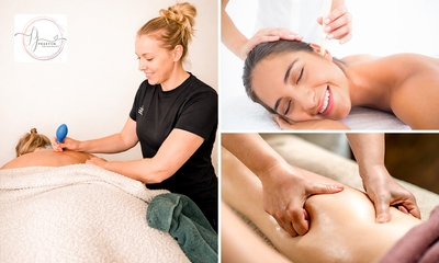 Oorkaarstherapie of cupping en/of lymfedrainage