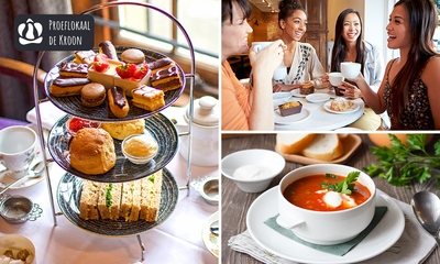 High tea bij Proeflokaal de Kroon