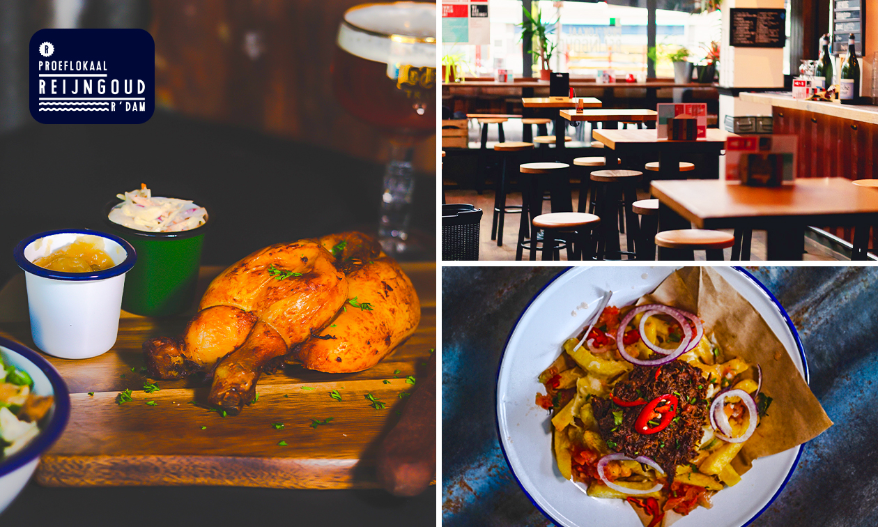 2-gangen keuzediner bij Proeflokaal Reijngoud in hartje Rotterdam