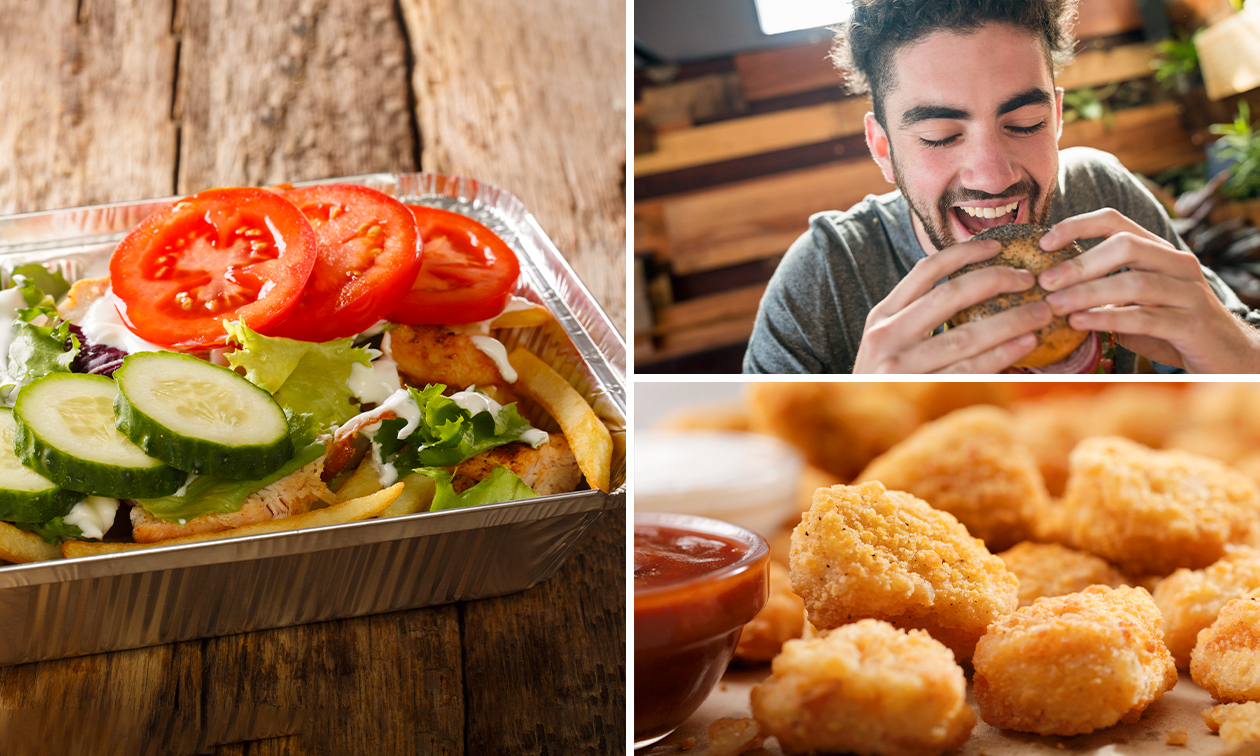 Kapsalon of broodje doner + friet + drankje of snackpakket voor afhaal bij Punjabi Kipcurry House