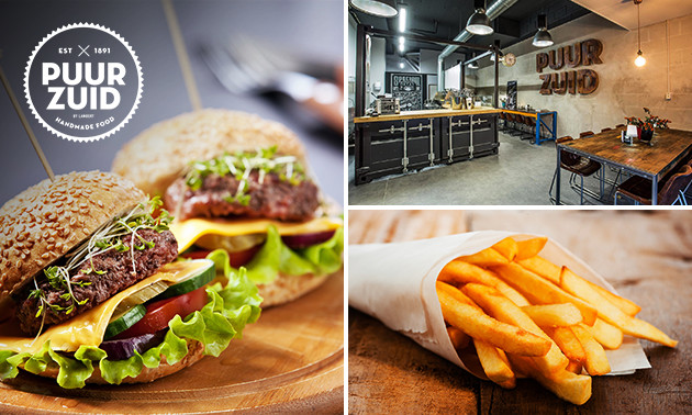 Hamburger + friet + drankje in hartje Almelo Hamburger + friet + drankje in hartje Almelo