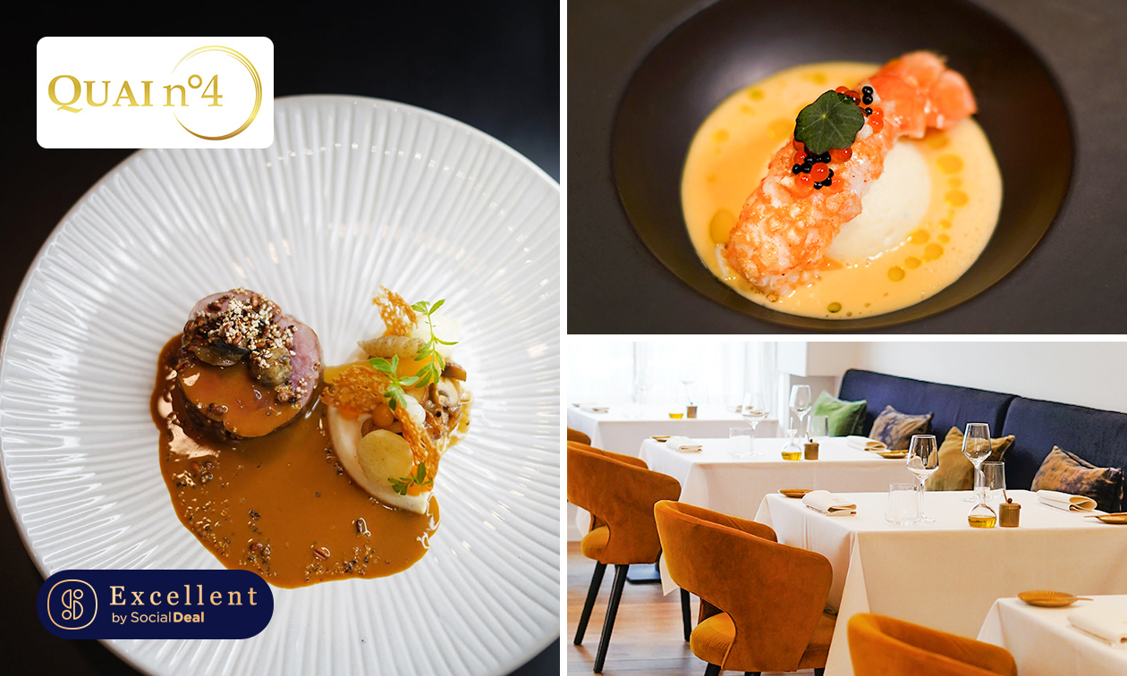 Gastronomisch 4- of 6-gangendiner van de chef