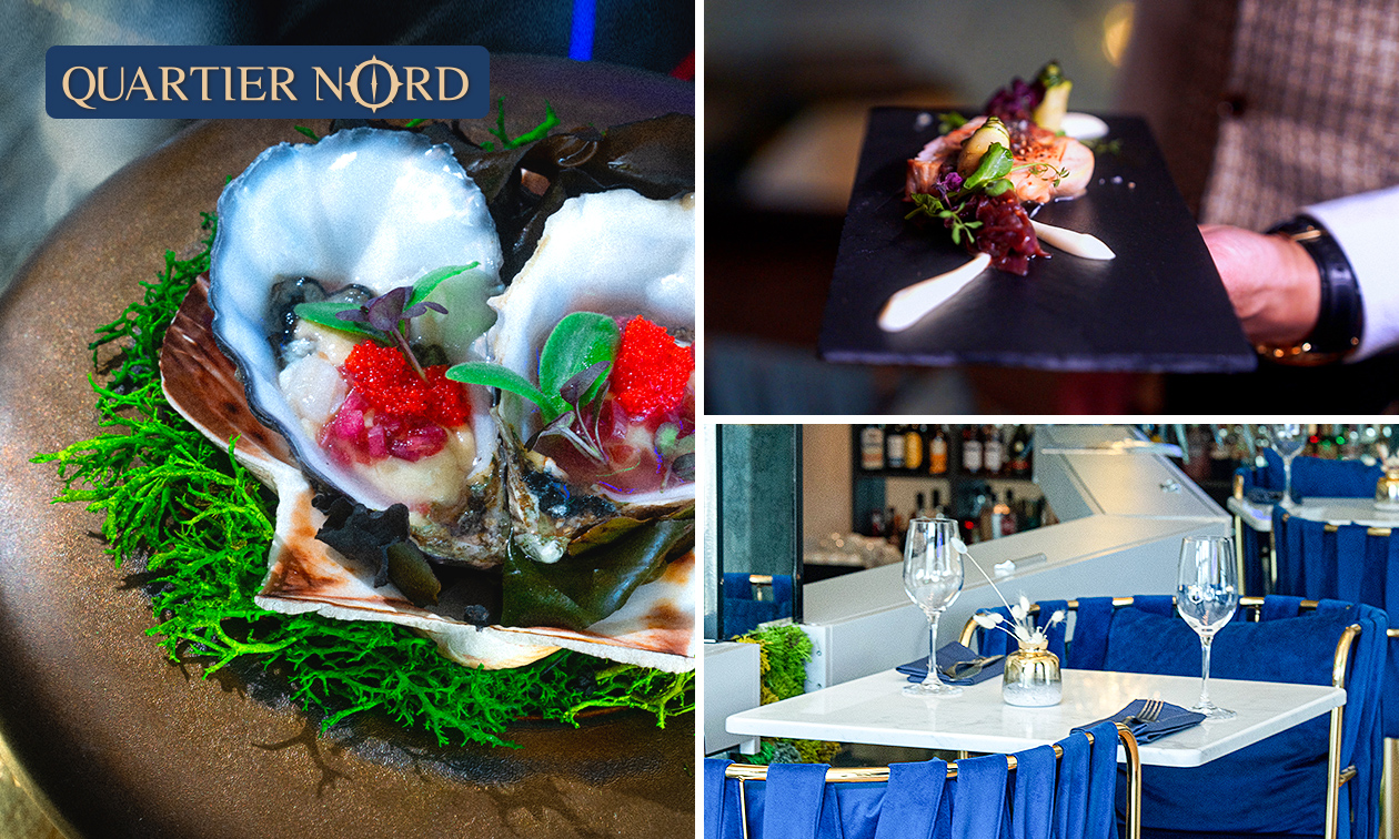 5-gangendiner van de chef + bubbels en amuse