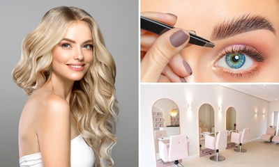 Wenkbrauw- of haarbehandeling naar keuze