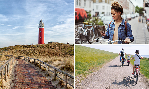 Per 2 personen: fietsspeurtocht op Texel, Terschelling en meer