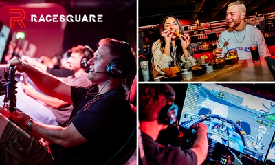 Formule 1-experience (60 min) + drankje of friet bij Racesquare Kerkrade