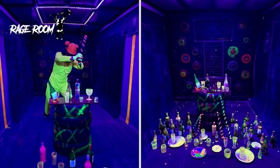 Rageroom voor 1 tot 4 personen (30 min)